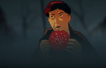  “Dieva suns”. Rotoskopijas palimpsests mušmires lāsumu ritmā