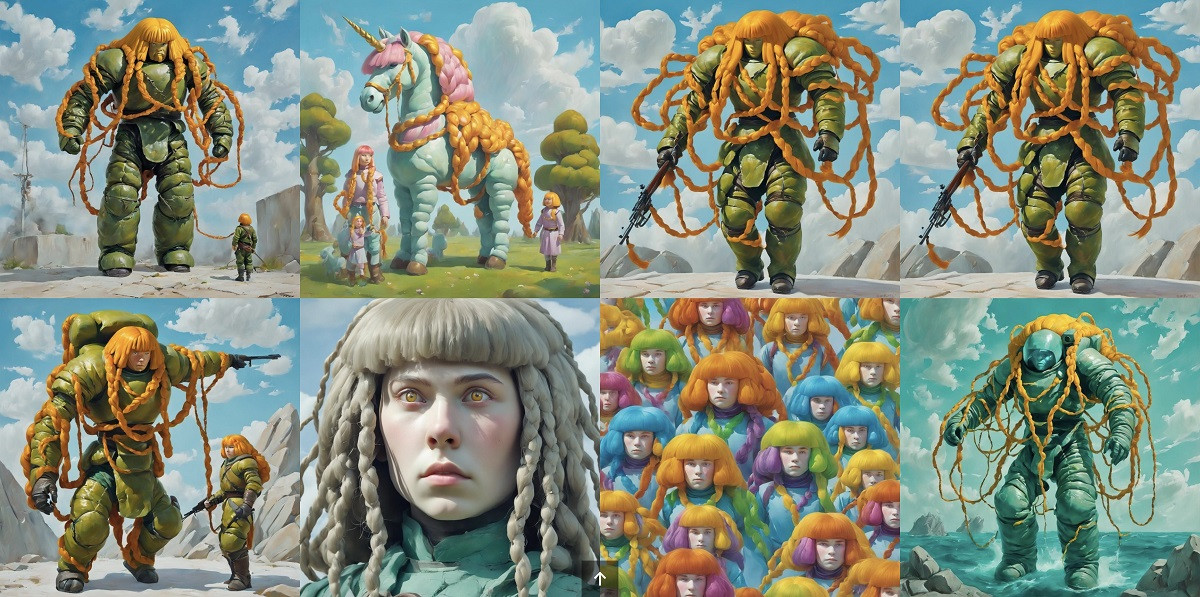 Holly Herndon, Mat Dryhurst. "Hairy Mutant" (2024-2025)