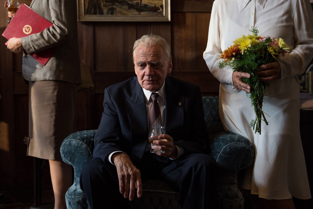 Bruno Gancs filmā "In Zeiten des abnehmenden Lichts", rež. Matti Geschonneck, attēla autors: Hannes Hubach