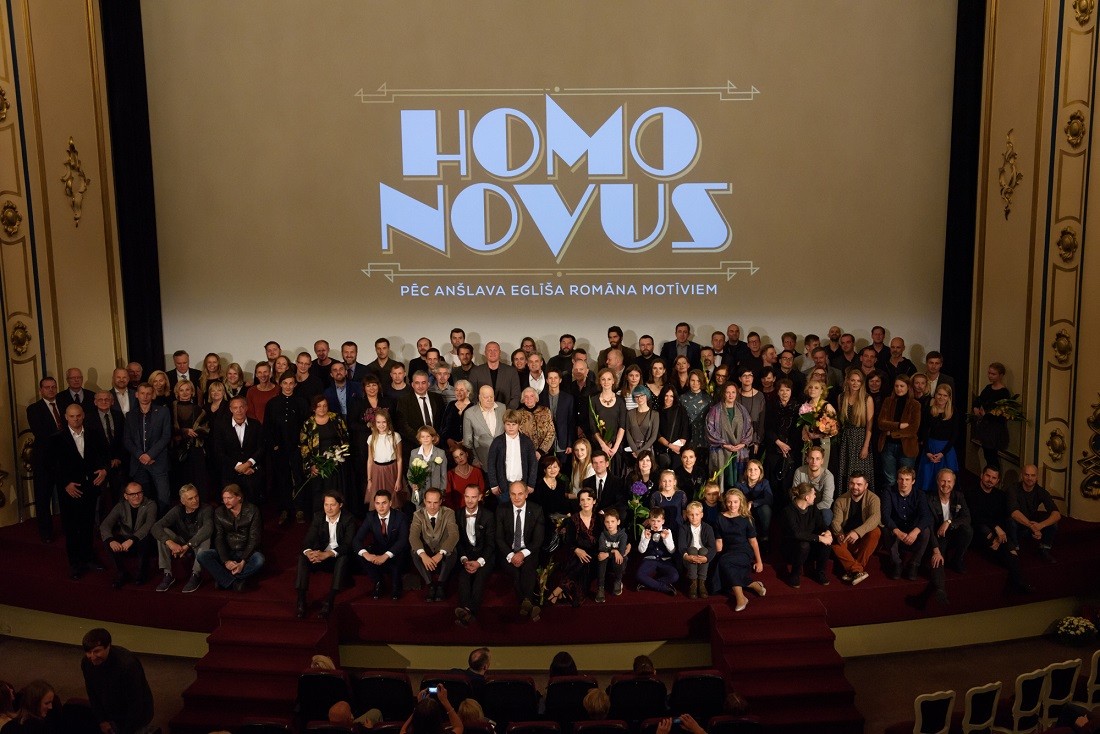 Simtgades filmas "Homo novus" pirmizrāde kinoteātrī "Splendid Palace" 2018. gada 26. septembrī