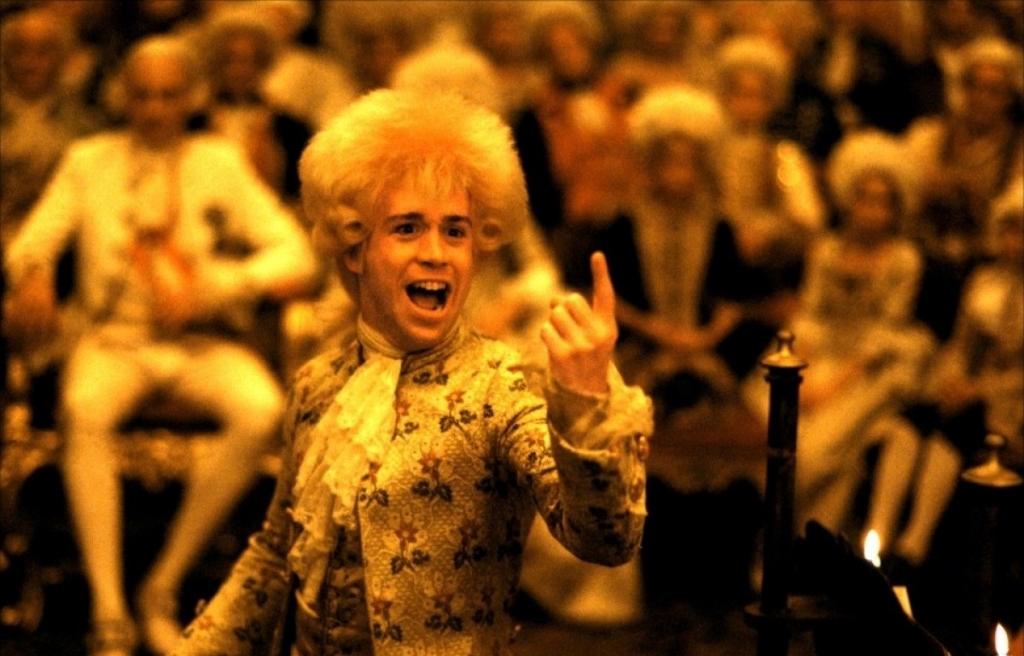Kadrs no filmas "Amadeus"