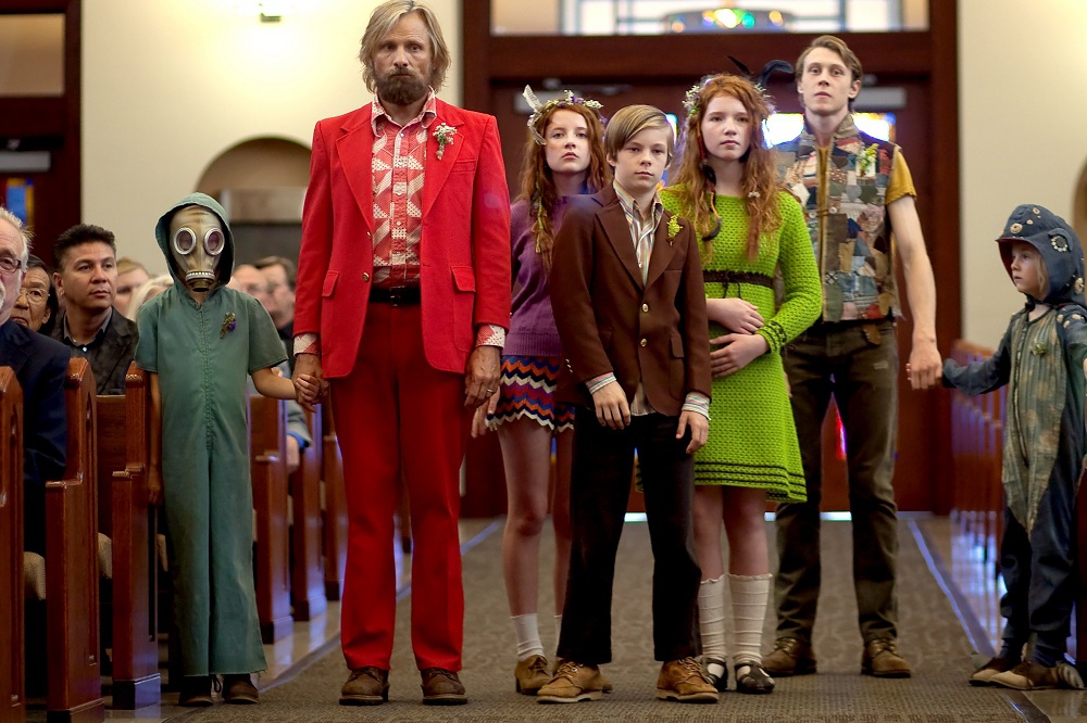 Kadrs no filmas “Kapteinis Fantastika / Captain Fantastic”