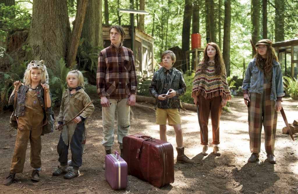 Kadrs no filmas “Kapteinis Fantastika / Captain Fantastic”