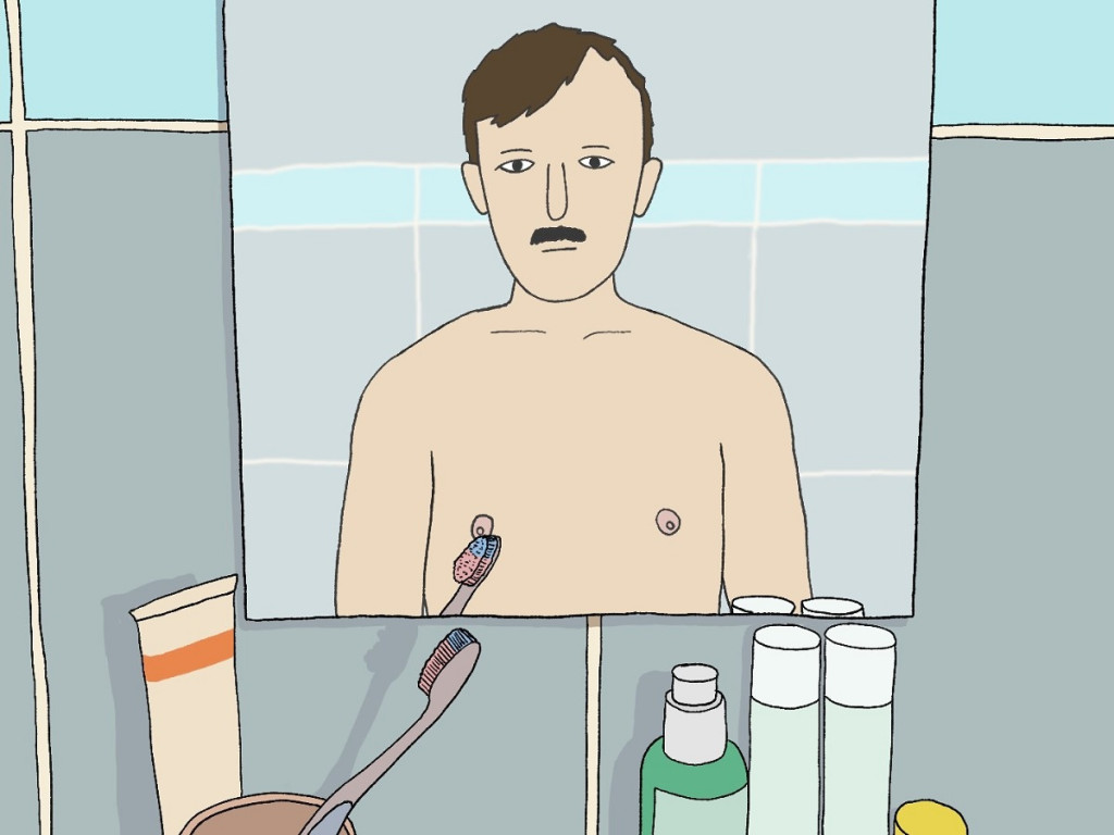 Kadrs no filmas "Tīrība"(režisors Andrejs Brīvulis)