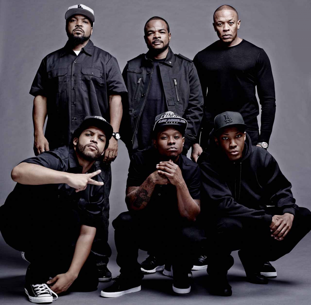 Filmas "Straight Outta Compton" publicitātes foto