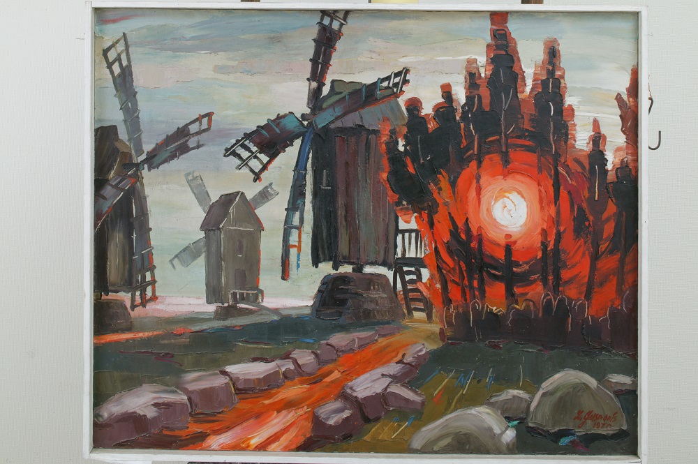 "Dzirnavas saullēktā", 1970