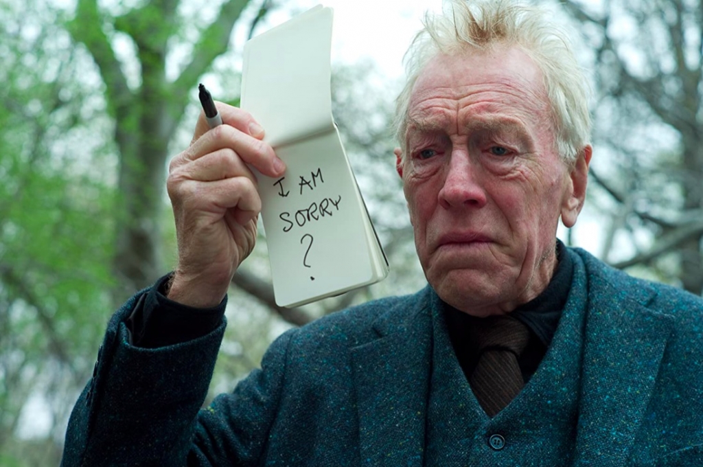 Kadrs no filmas "Ārkārtīgi skaļi un neticami tuvu / Extremely Loud and Incredibly Close" (2011)