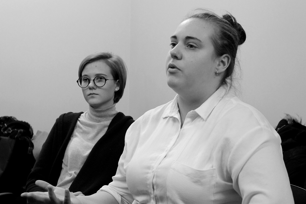 Agnese Lipska un Ieva Monika Augstkalna