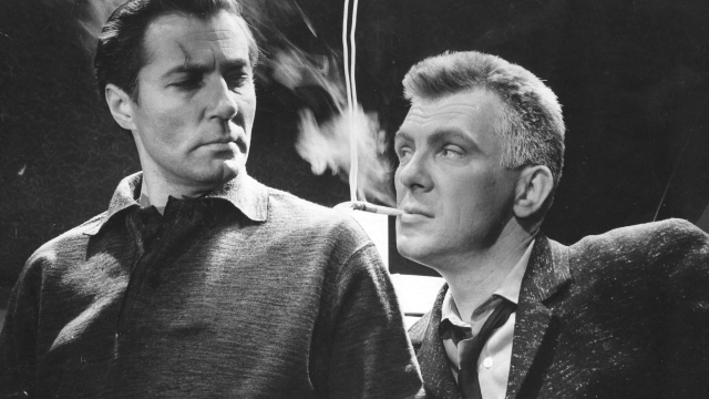 Filma "Akmens un šķembas", 1966. Jānis - Harijs Liepiņš, Ričards - Eduards Pāvuls