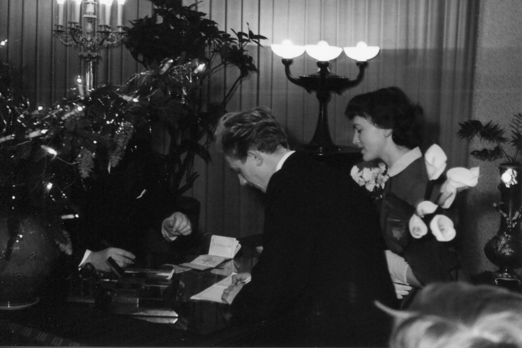 Ivars un Maija Rīgas "zagsā" 1961. gada 28. decembrī