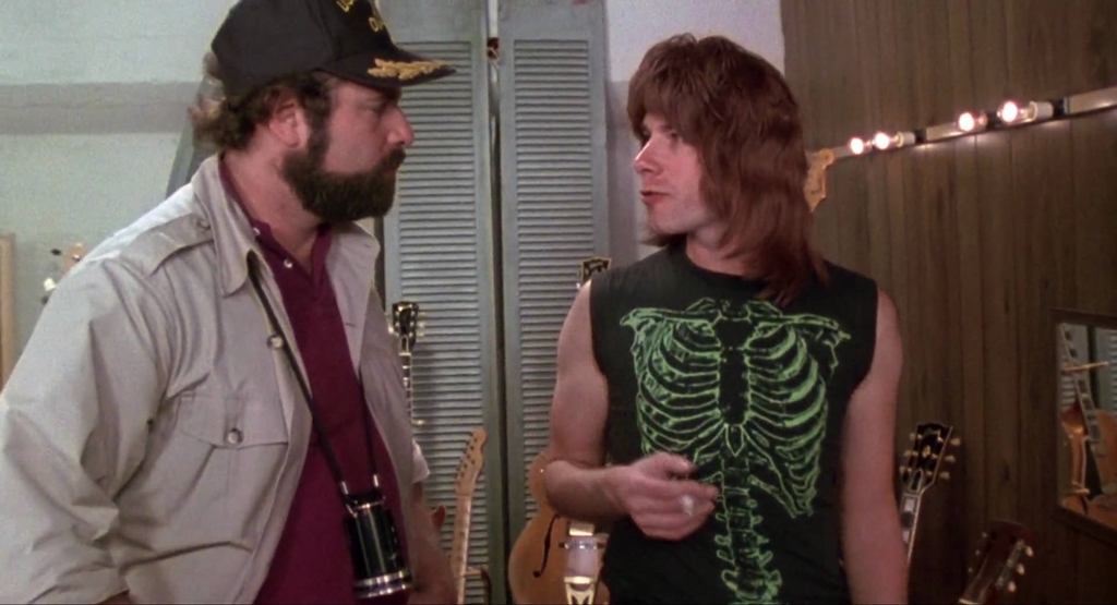 Kadrs no Roba Reinera filmas „Šis ir „Spinal Tap”” ( This is Spinal Tap / 1984)