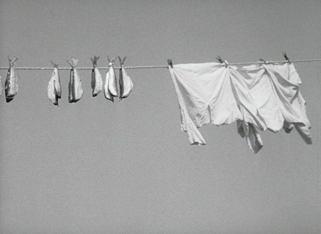 Kadrs no Aivara Freimaņa un Ivara Selecka filmas "Krasts" (1963)