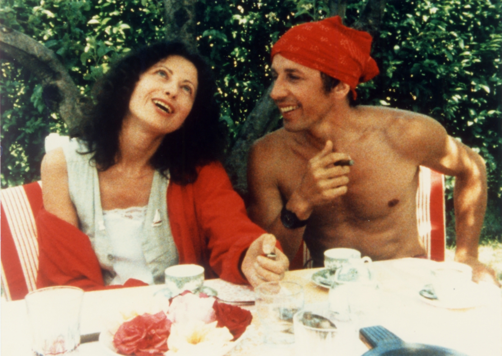 Kadrs no filmas "Le rayon vert" (1986)
