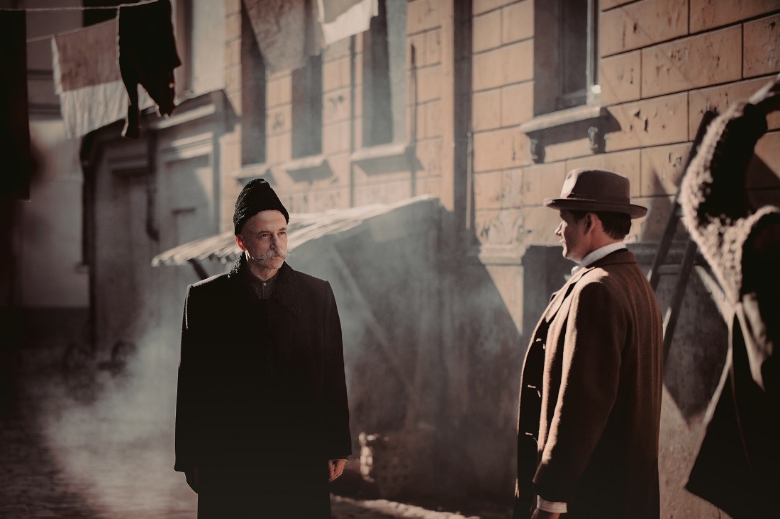 Jānis Putniņš režisores Signes Birkovas topošajā filmā "Lotus". Foto: Antra Kalniņa