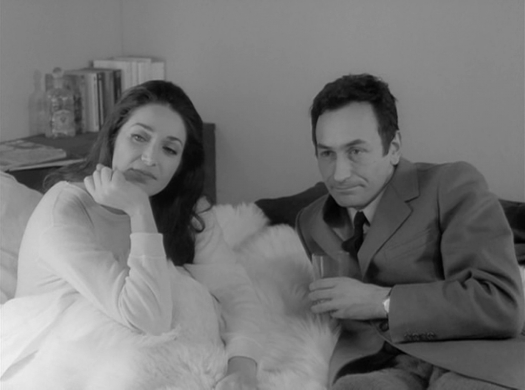 Kadrs no filmas "Ma nuit chez Maud / Mana nakts pie Modas" (1969)