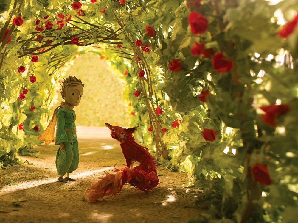 Kadrs no filmas "Mazais princis / The Little Prince" (2015), kas "Kino Bizes" Bērnu rītos tika demonstrēta 2017/2018. gada sezonā