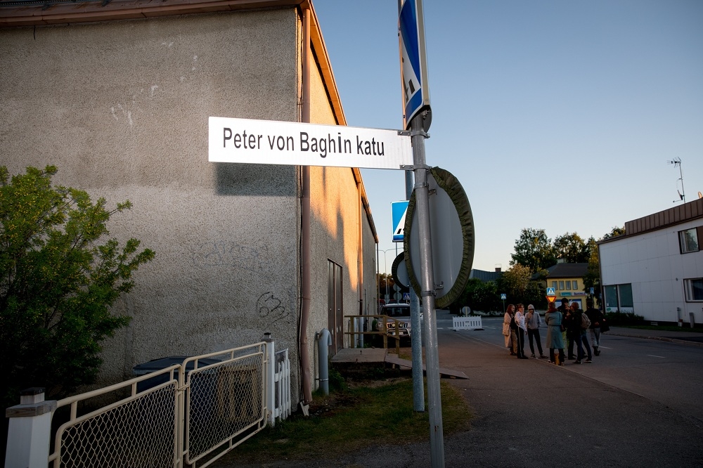 Pētera fon Baga iela Pusnakts saules festivālā. Foto: Sara Aaltio, MSFF