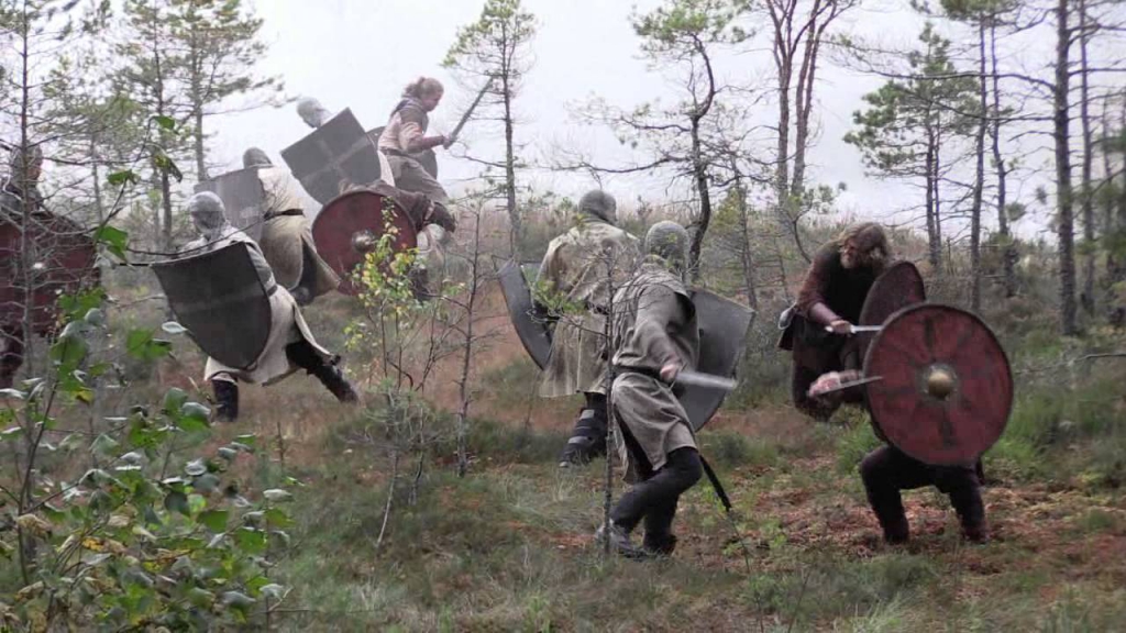 Filmas "Nameja gredzens" uzņemšana Ķemeru Nacionālajā parkā
