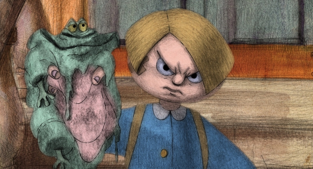 Kadrs no Jurģa Krāsona filmas "Norīt krupi" (2010)
