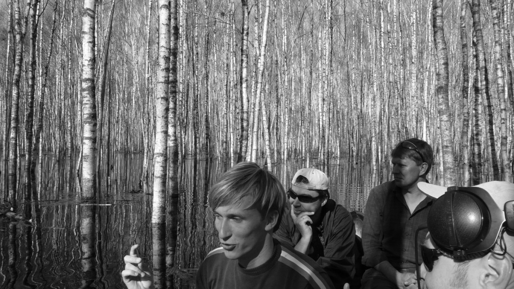 Filmas "Pelikāns tuksnesī" uzņemšanas laikā