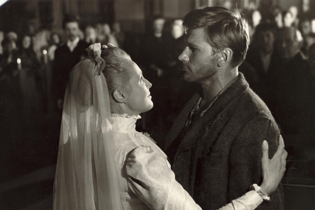 Vija Artmane un Uldis Pūcītis filmā "Purva bridējs" (1966)