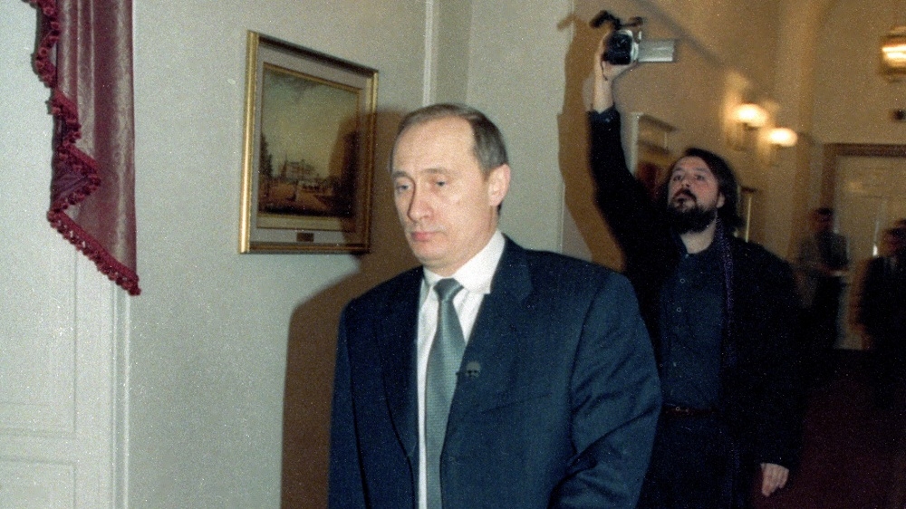 Vladimirs Putins un Vitālijs Manskis 2000. gadā