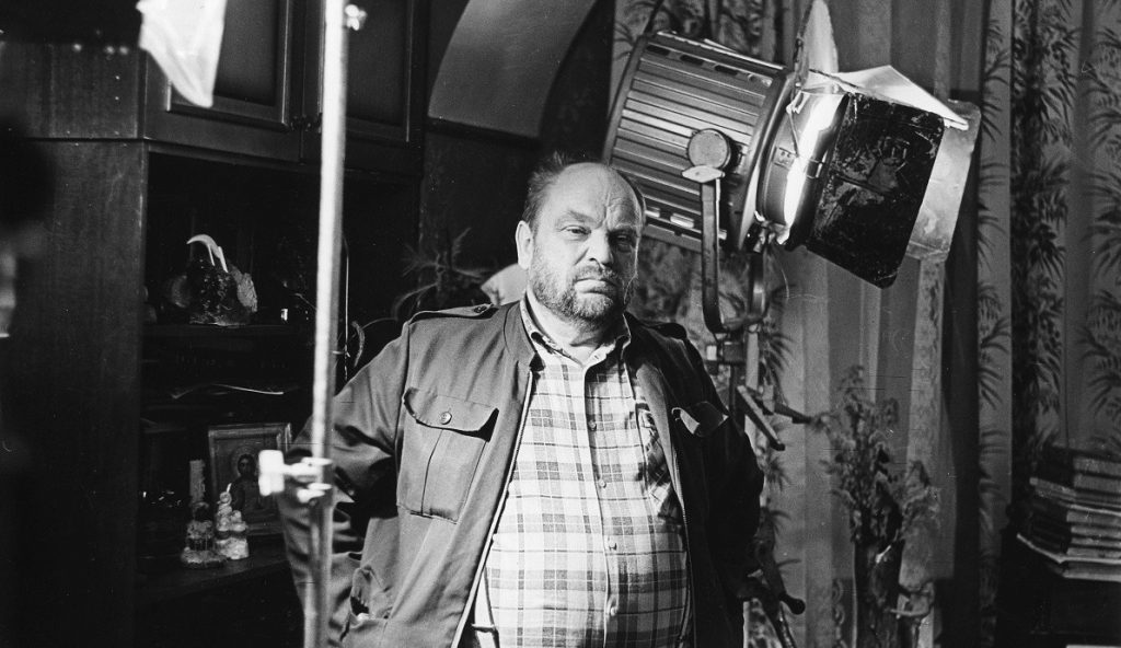 Operators Modris Resnais, saukts Šūrs. Foto no Rīgas Kino muzeja krājuma