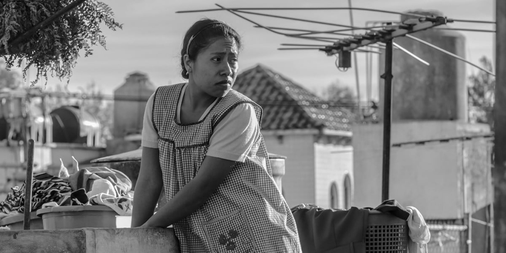 Kadrs no filmas "Roma"
