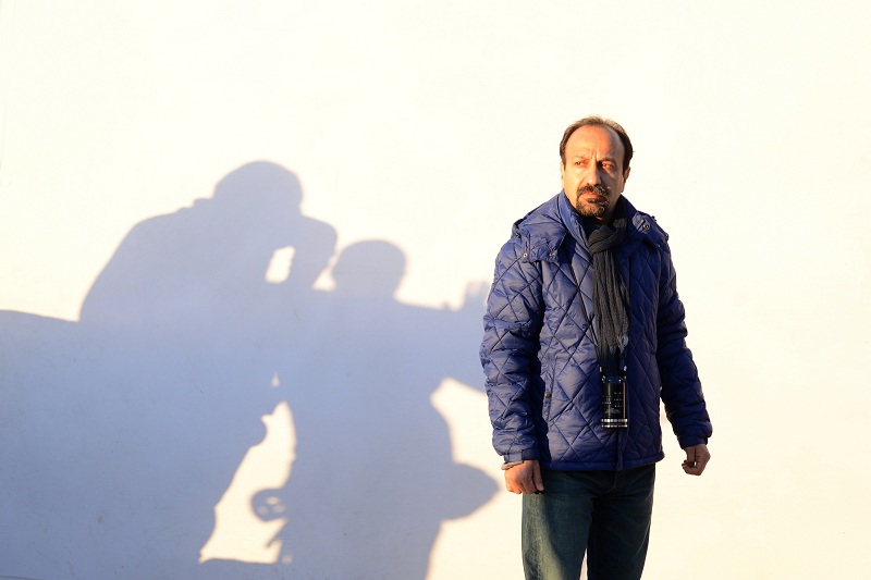 Režisors Ašgars Farhadi (1972), uzņemot filmu "Komivojažieris"