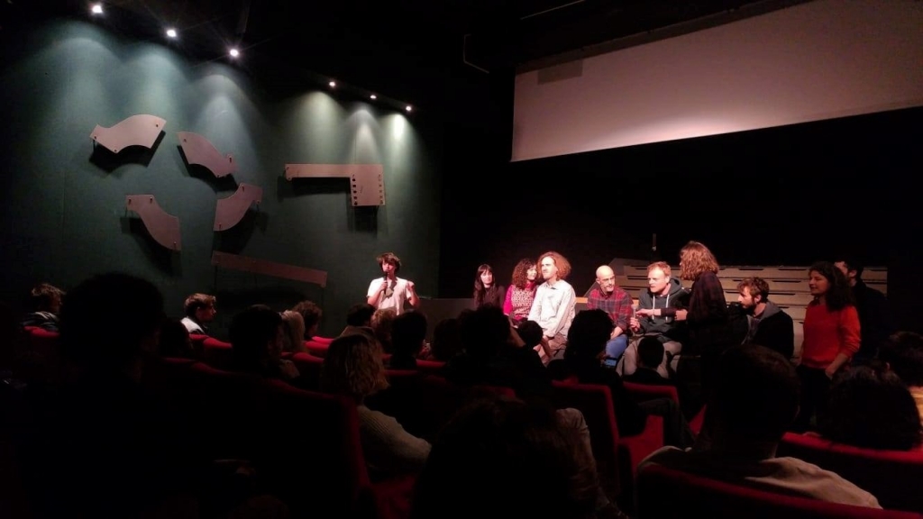 Žurnāla "Cahiers du Cinéma" redakcija atvadās no lasītājiem. Parīze, 2020. gada pavasaris. Foto: Līga Požarska
