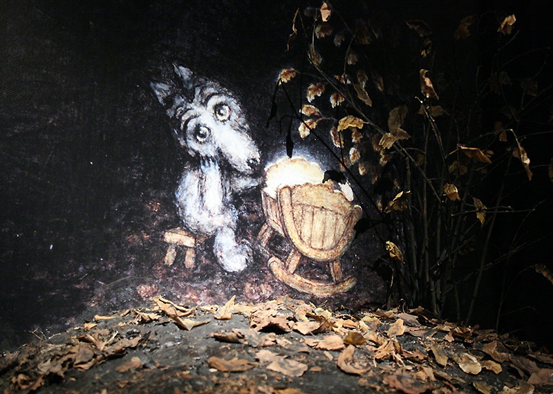 Vilciņš filmā "Pasaku pasaka"