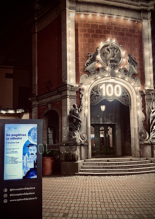 Foto no kinoteātra "Splendid Palace" publicitātes materiāliem