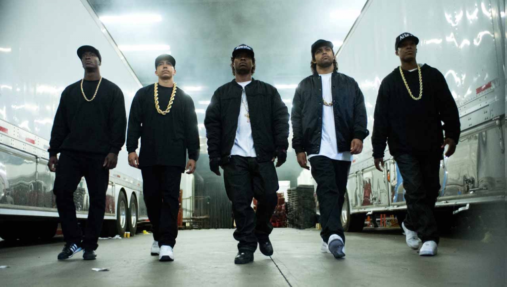 "Straight Outta Compton" publicitātes foto