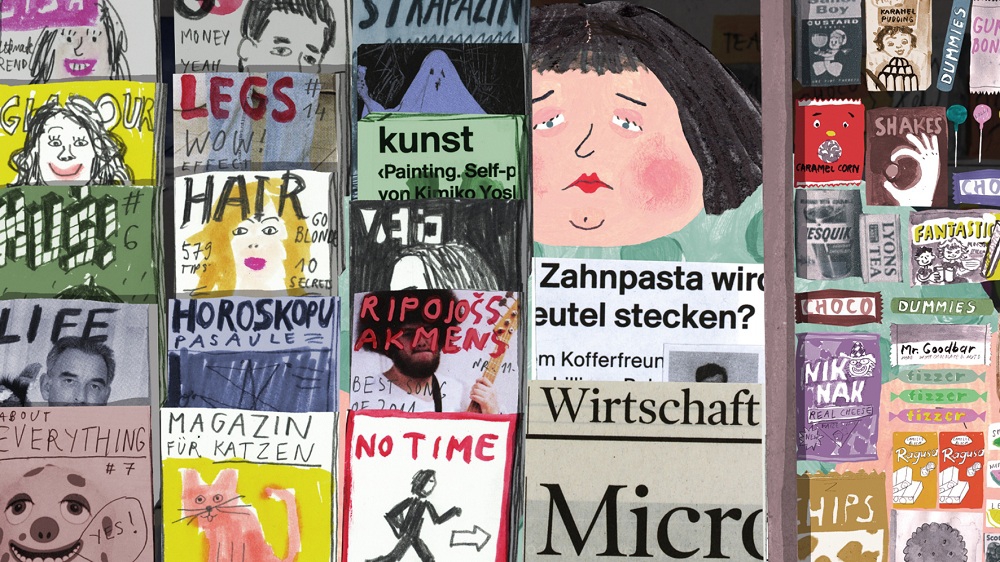 Kadrs no filmas "Kiosks"
