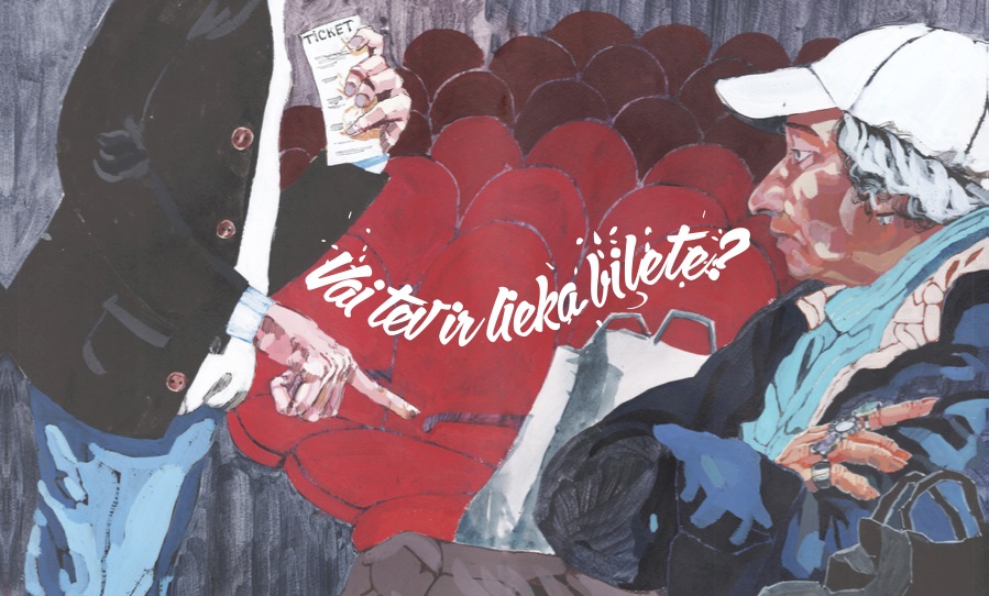 Mākslinieka Toma Kalninska ilustrācija