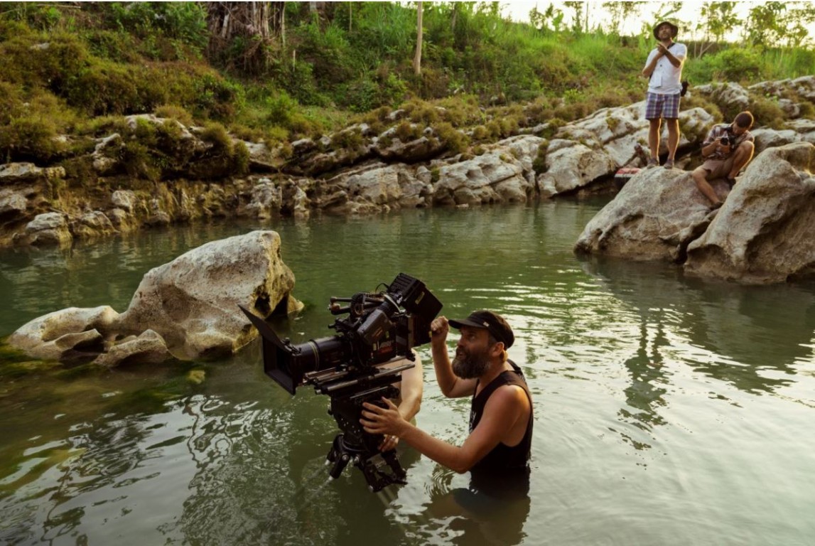 Filmēšana Indonēzijā, kadri filmai "Ziemassvētki džungļos"