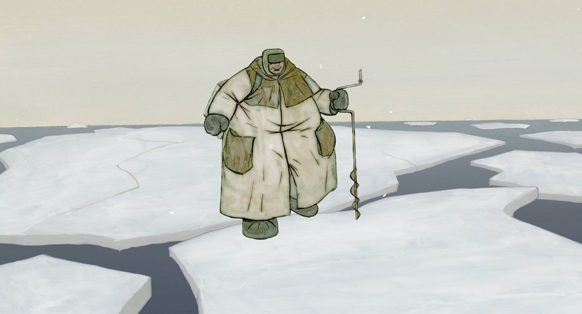 Kadrs no animācijas filmas "Zuduši sniegā"